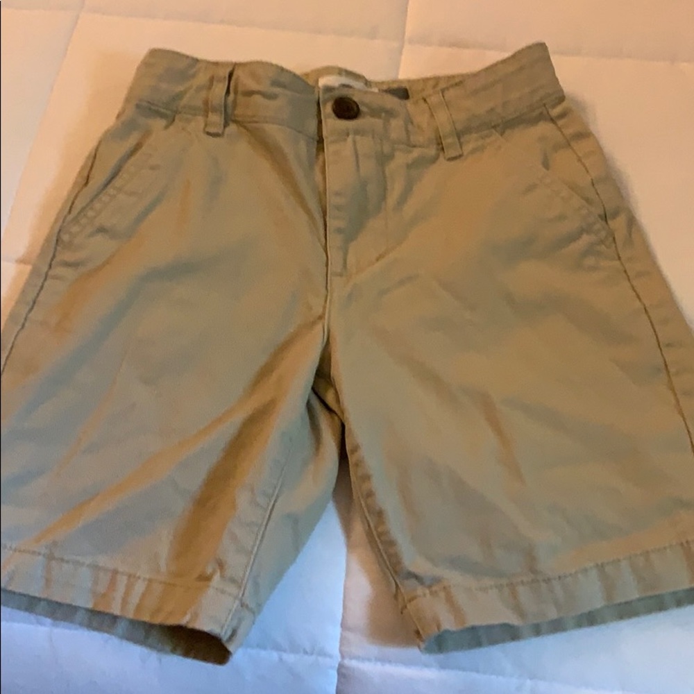 Boys khaki shorts